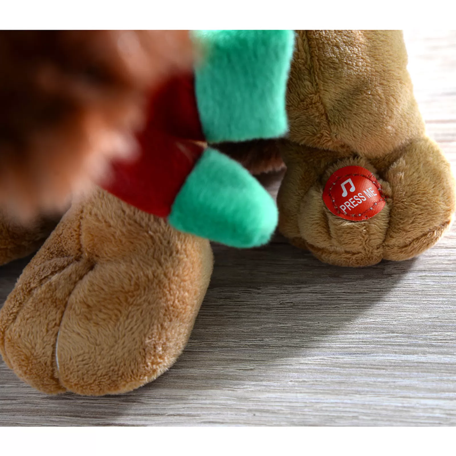 WeRChristmas Novelty | Figurines^30 Cm Standing And Singing Dog With Flapping Ears Christmas Decoration