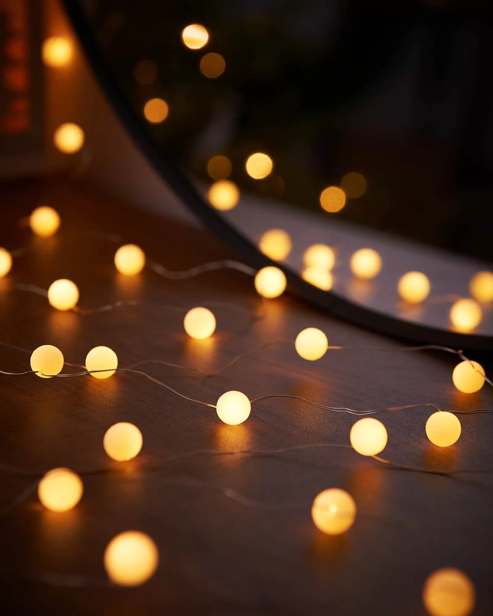 WeRChristmas Fairy Lights | Tree Lights^80 Pastel Warm White Micro LED Berry Lights, 2.4 M