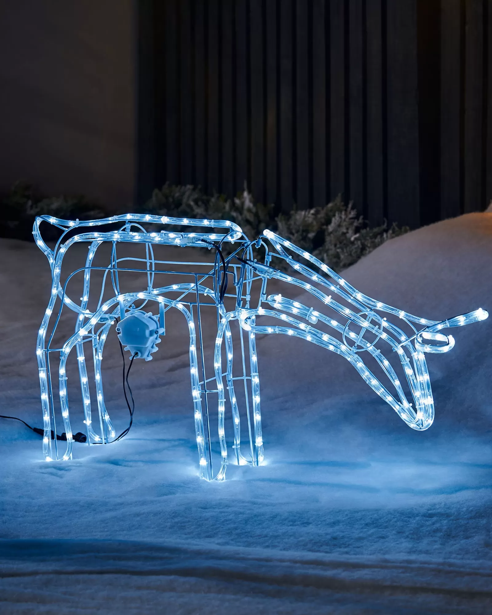 WeRChristmas Outdoor Lighted Reindeer^Animated Reindeer Family Silhouette, 88 Cm