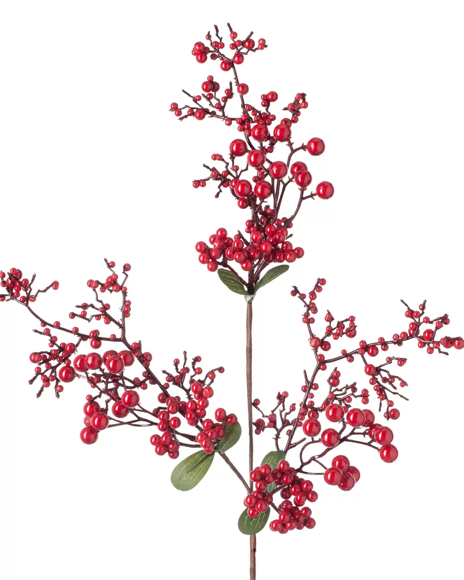 WeRChristmas Flowers & Foliage | Flowers & Foliage^Artificial Berries Tree Pick, Red, 62 Cm