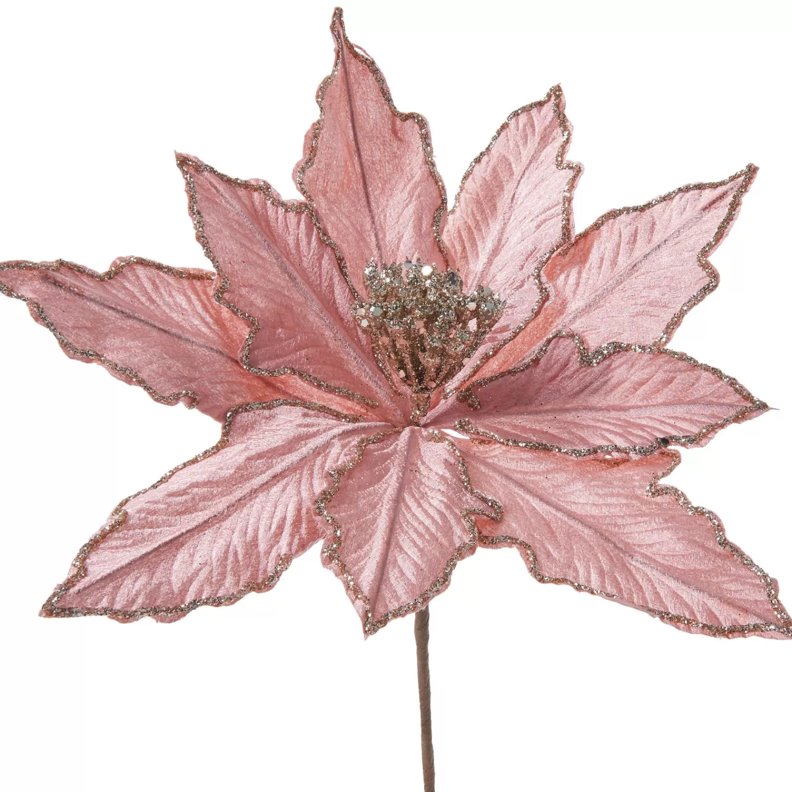 WeRChristmas Flowers & Foliage | Flowers & Foliage^Artificial Poinsettia Flower, Pink, 30 Cm