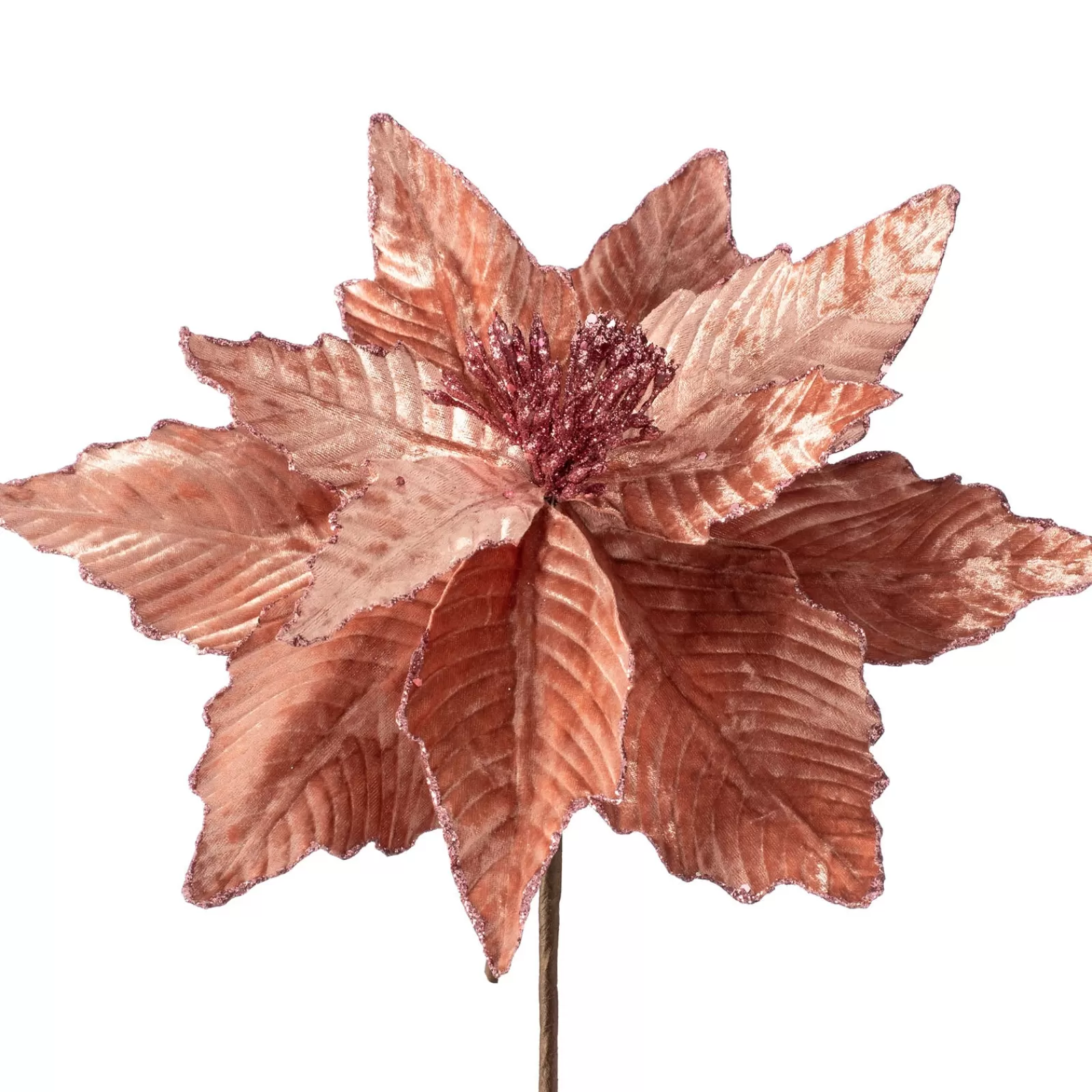 WeRChristmas Flowers & Foliage | Flowers & Foliage^Artificial Poinsettia Flower, Pink, 32 Cm