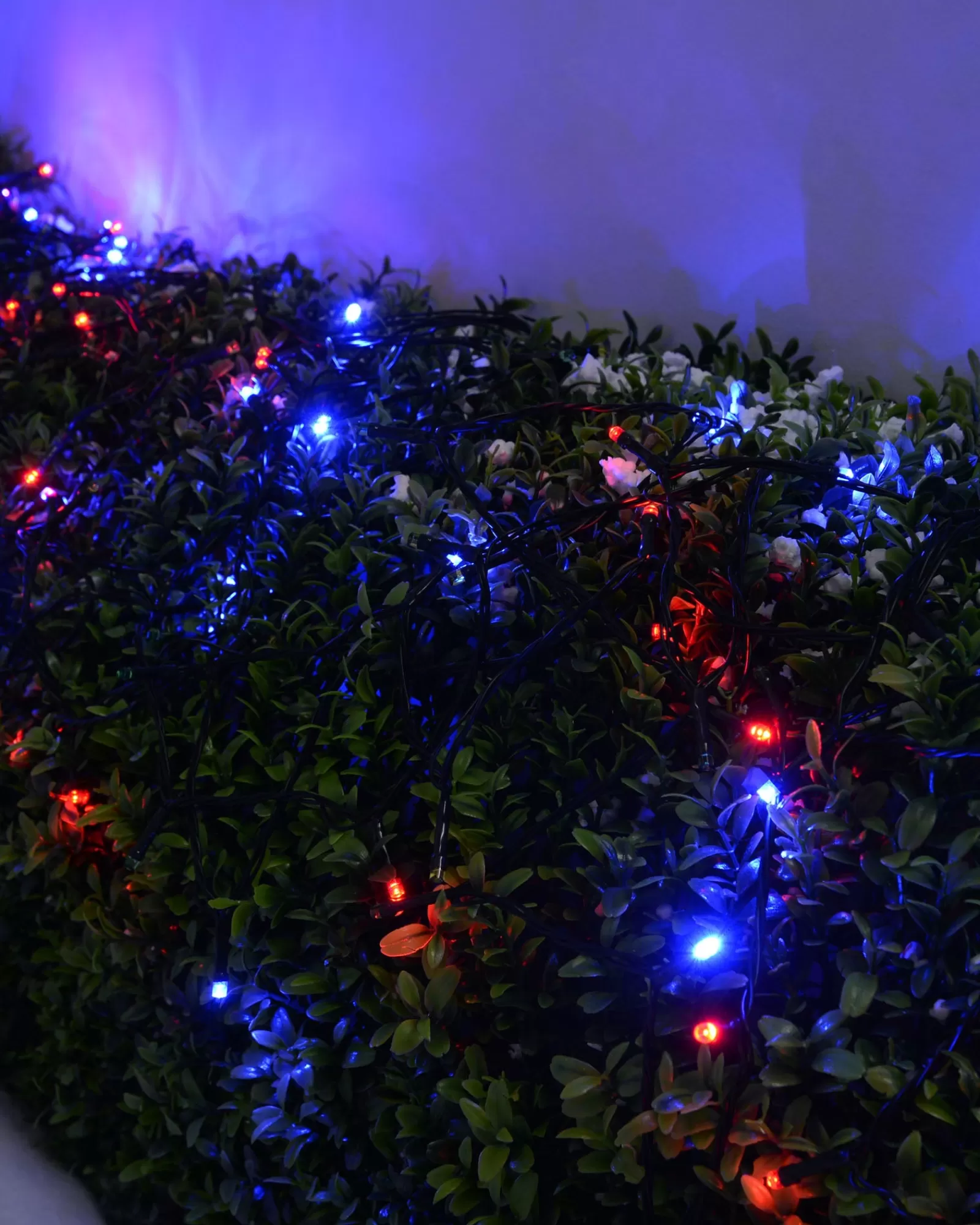 WeRChristmas Fairy Lights | Tree Lights^Battery Operated Multi-Function 100 LED Light String With Timer, Multi-Coloured