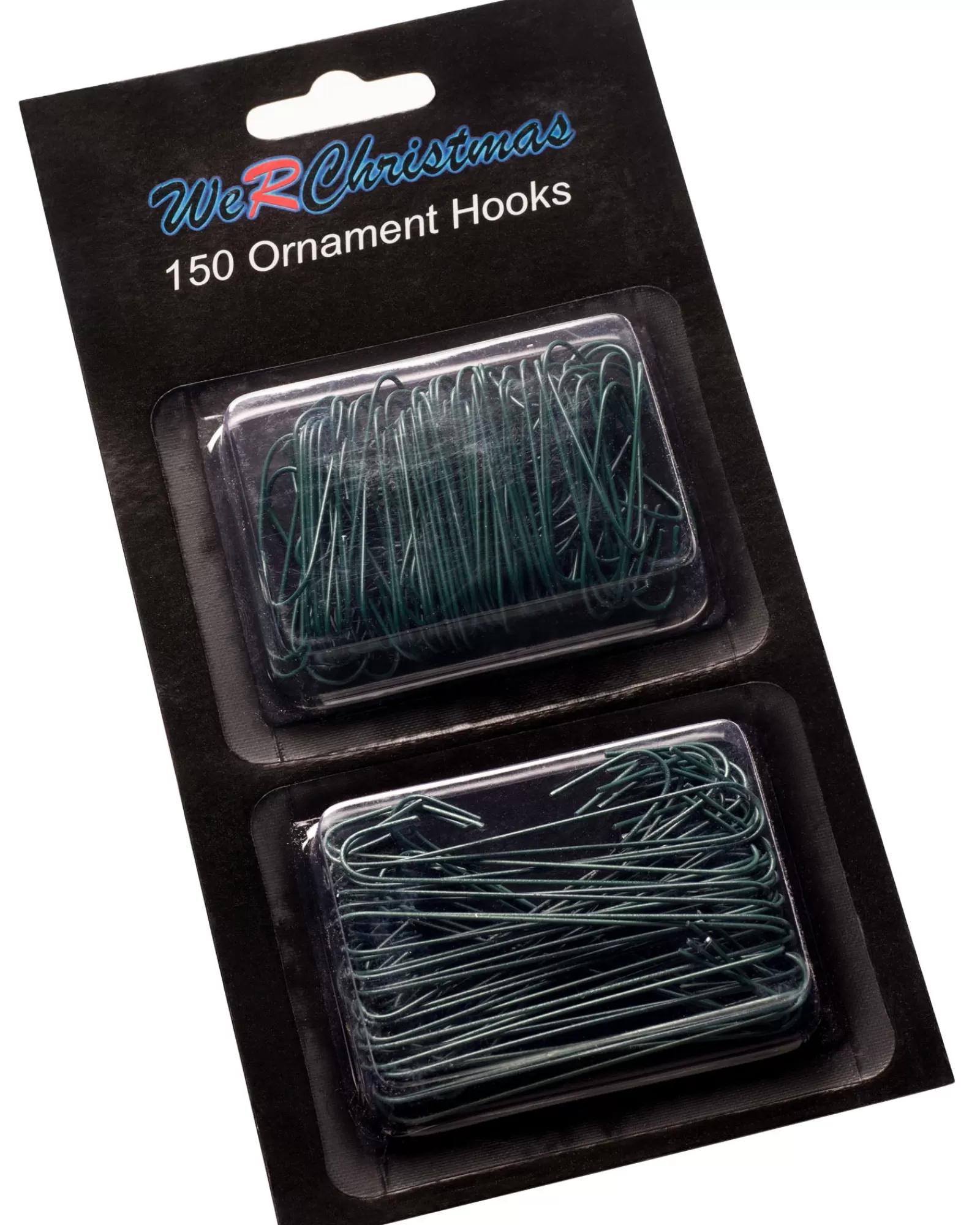 WeRChristmas Glass Baubles | Bauble Hooks^Bauble Ornament Hooks Multi Pack, Green, Pack Of 150