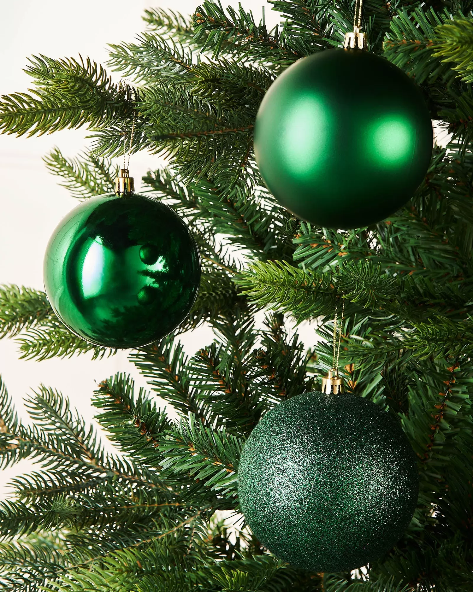 WeRChristmas Oversized Baubles | Shatterproof Baubles^Christmas Green Shatterproof Baubles, 9 Pack, 10 Cm