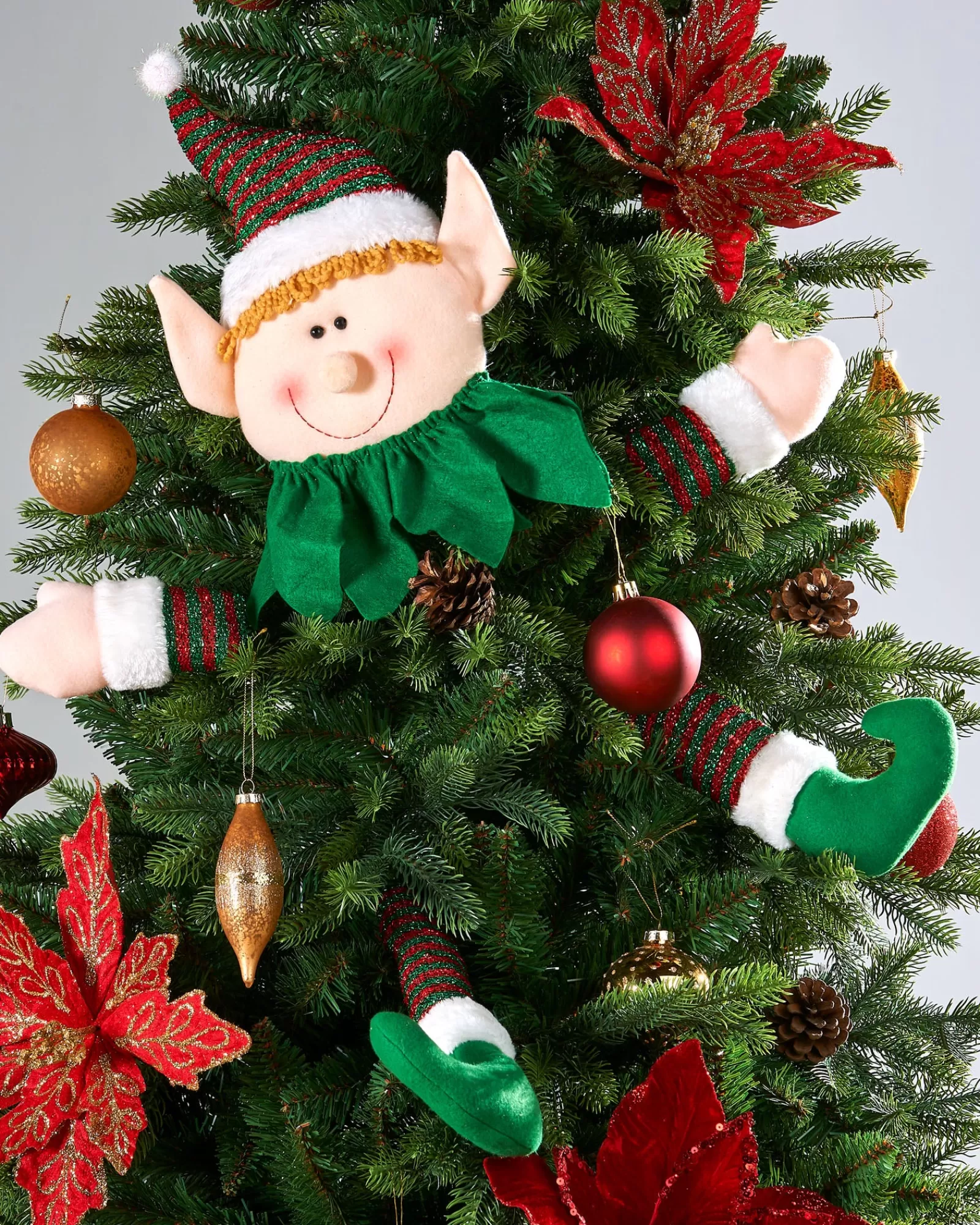 WeRChristmas Tree Toppers^DIY Elf Tree Decoration, 40 Cm