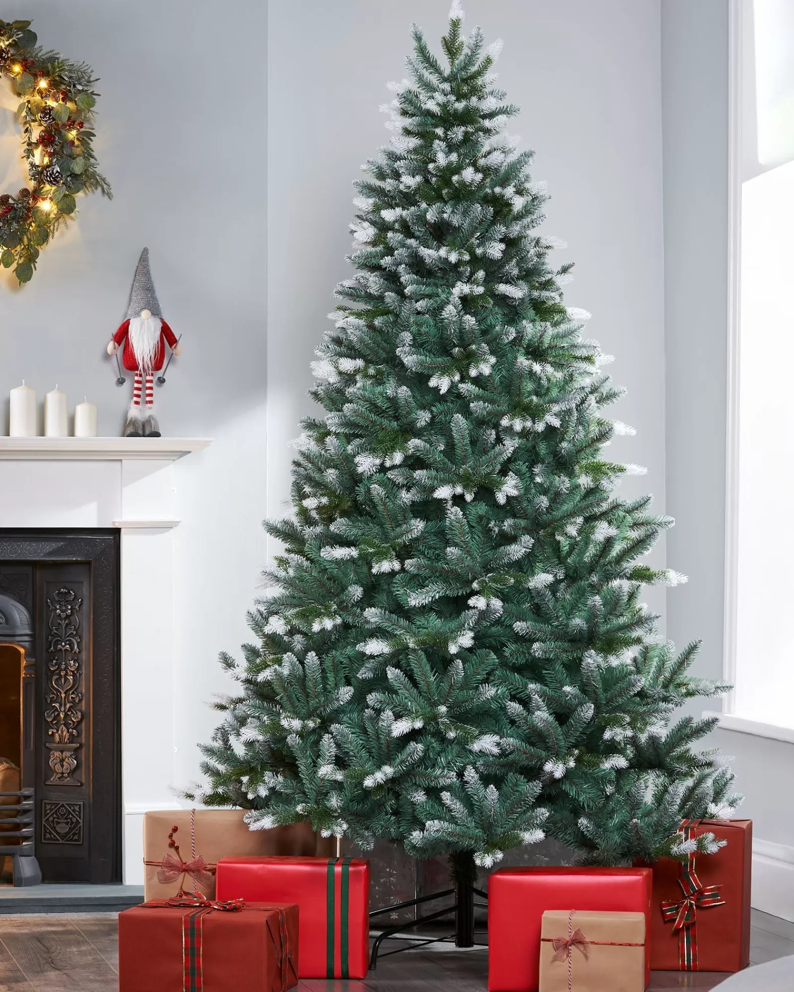 WeRChristmas Premium Christmas Trees | Budget Christmas Trees^Evergreen Snow Flocked Tip Christmas Tree, 6 Ft