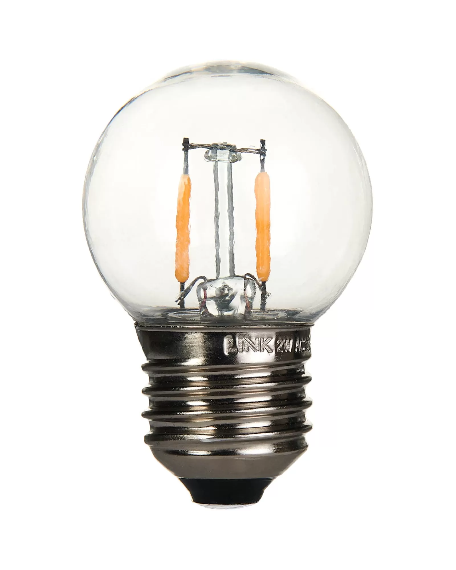WeRChristmas Link Festoon | Connectable Lights^LINK FESTOON 2W E27 Dimmable Filament LED Bulb, Warm White