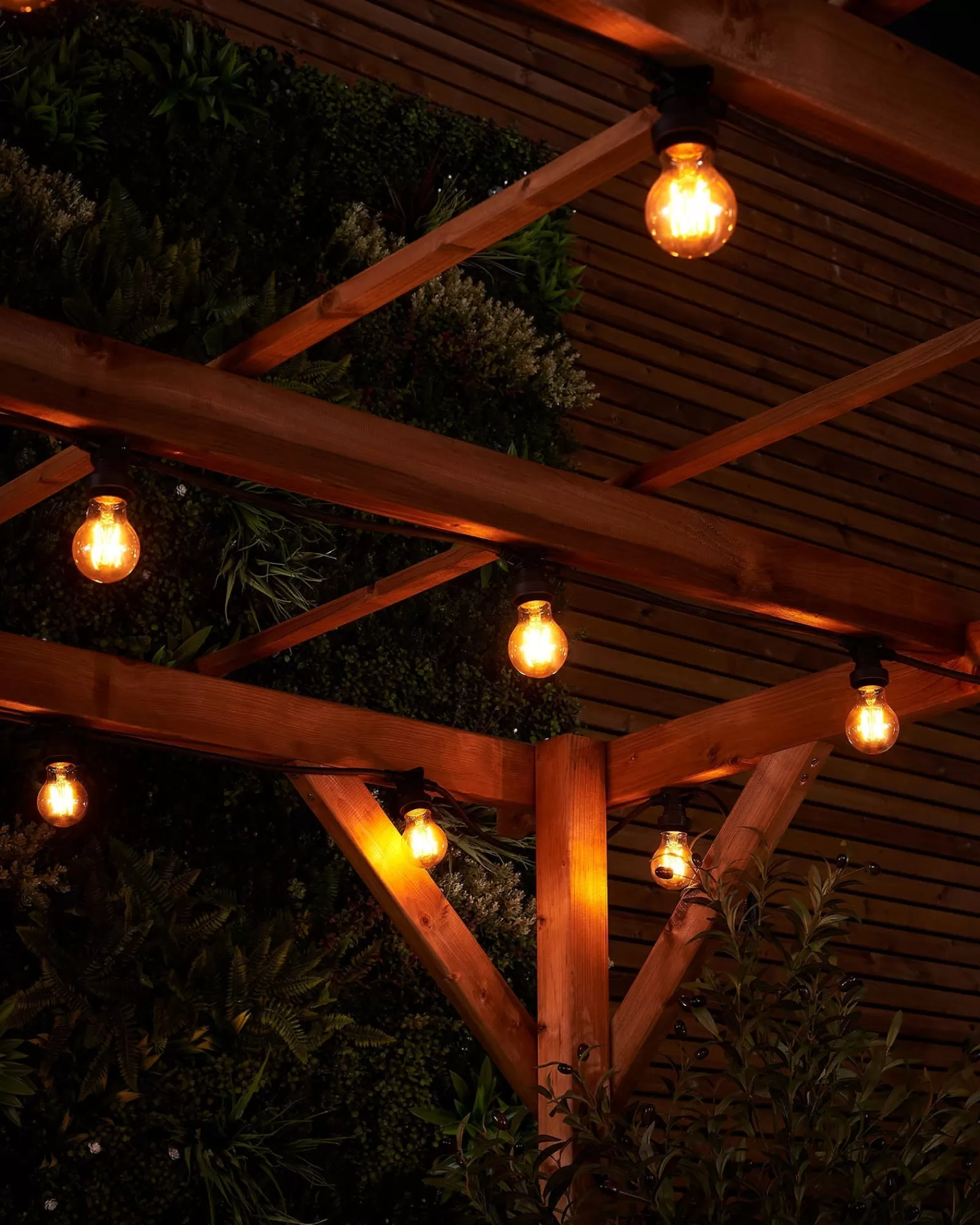 WeRChristmas Link Festoon | Festoon Lights^LINK FESTOON 4W E27 Dimmable Filament LED Bulb, Warm White
