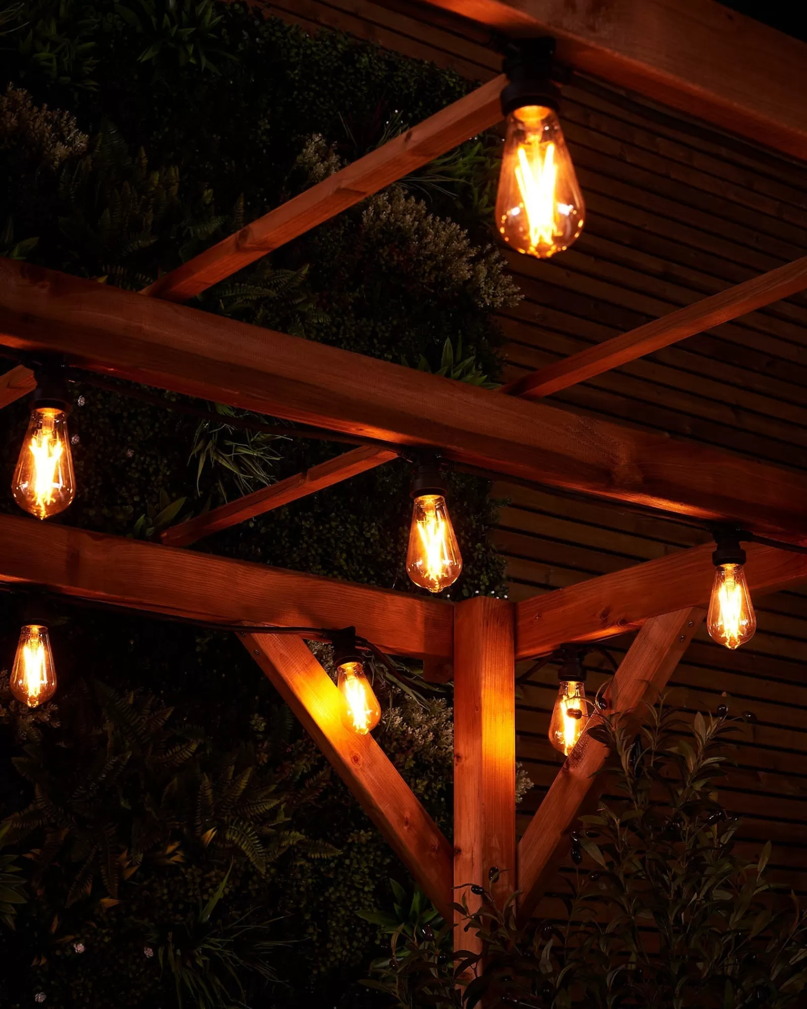 WeRChristmas Link Festoon | Festoon Lights^LINK FESTOON 4W E27 Dimmable Teardrop Filament LED Bulb, Warm White