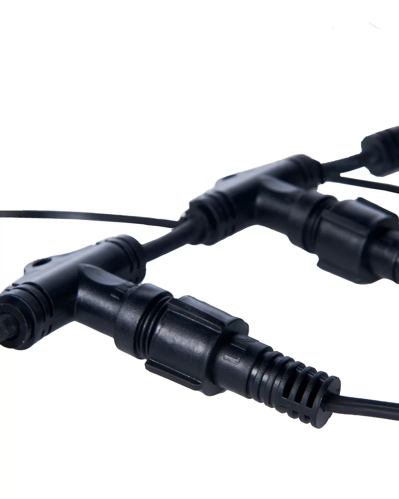 WeRChristmas Link Pro | Accessories^LINK PRO 9 Port Black Curtain Connector, Connectable