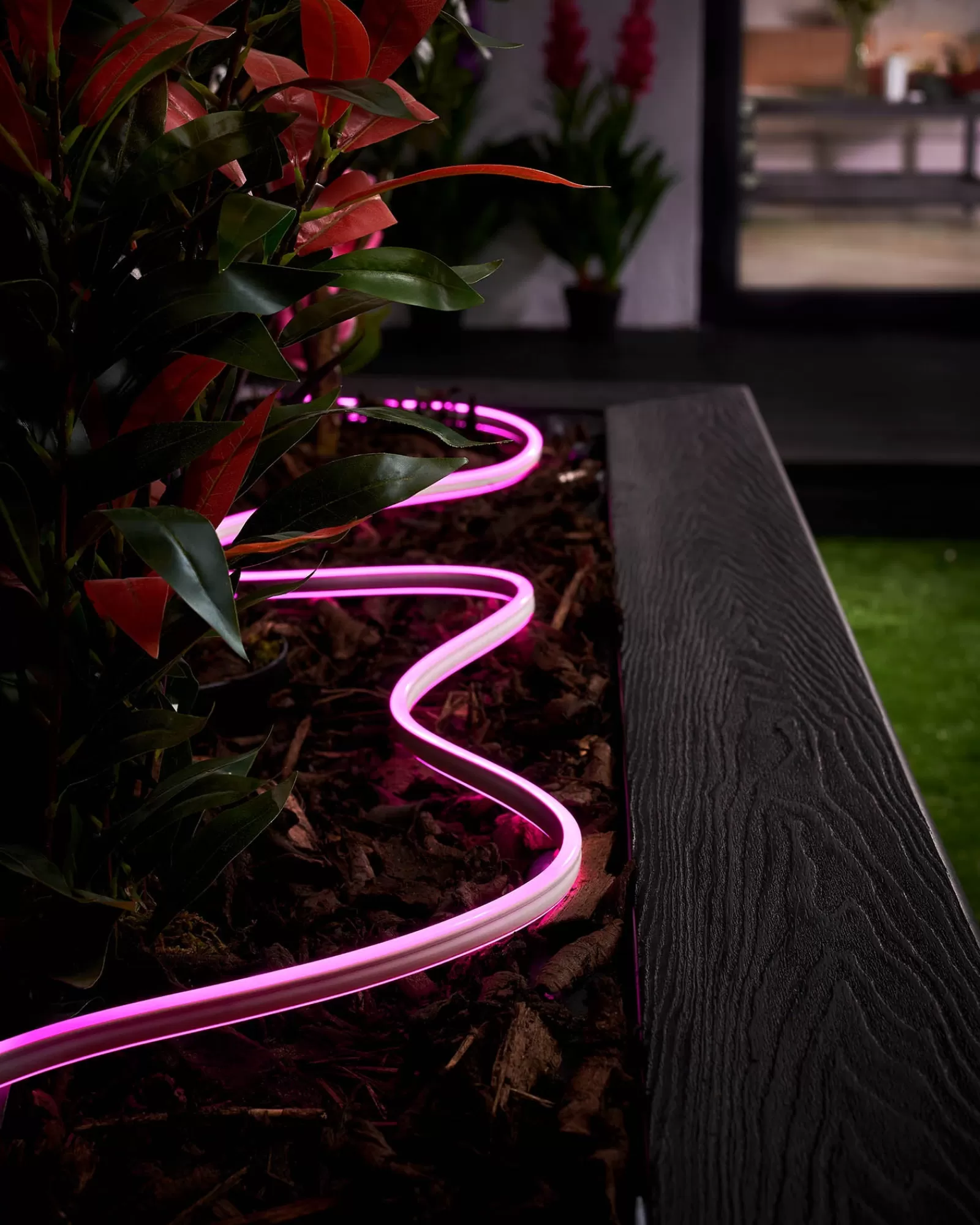 WeRChristmas Link Pro | Connectable Lights^LINK PRO Neon Flex, Made To Measure, Pink