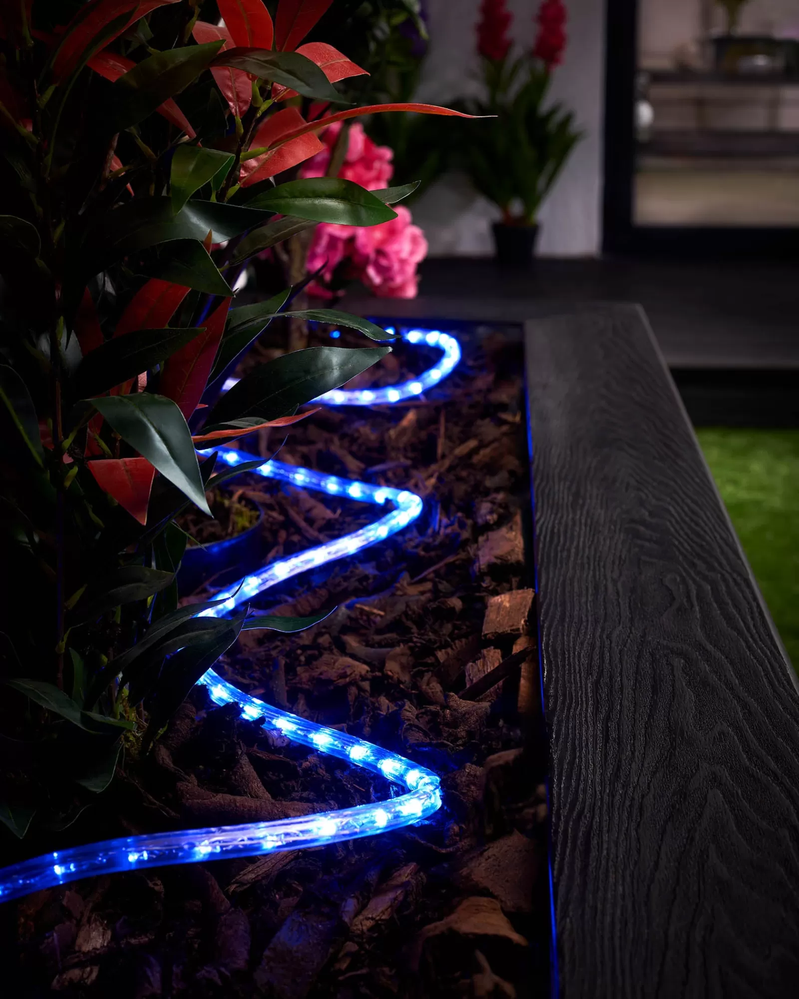 WeRChristmas Link Pro | Connectable Lights^LINK PRO Rope Light, Made To Measure, Blue