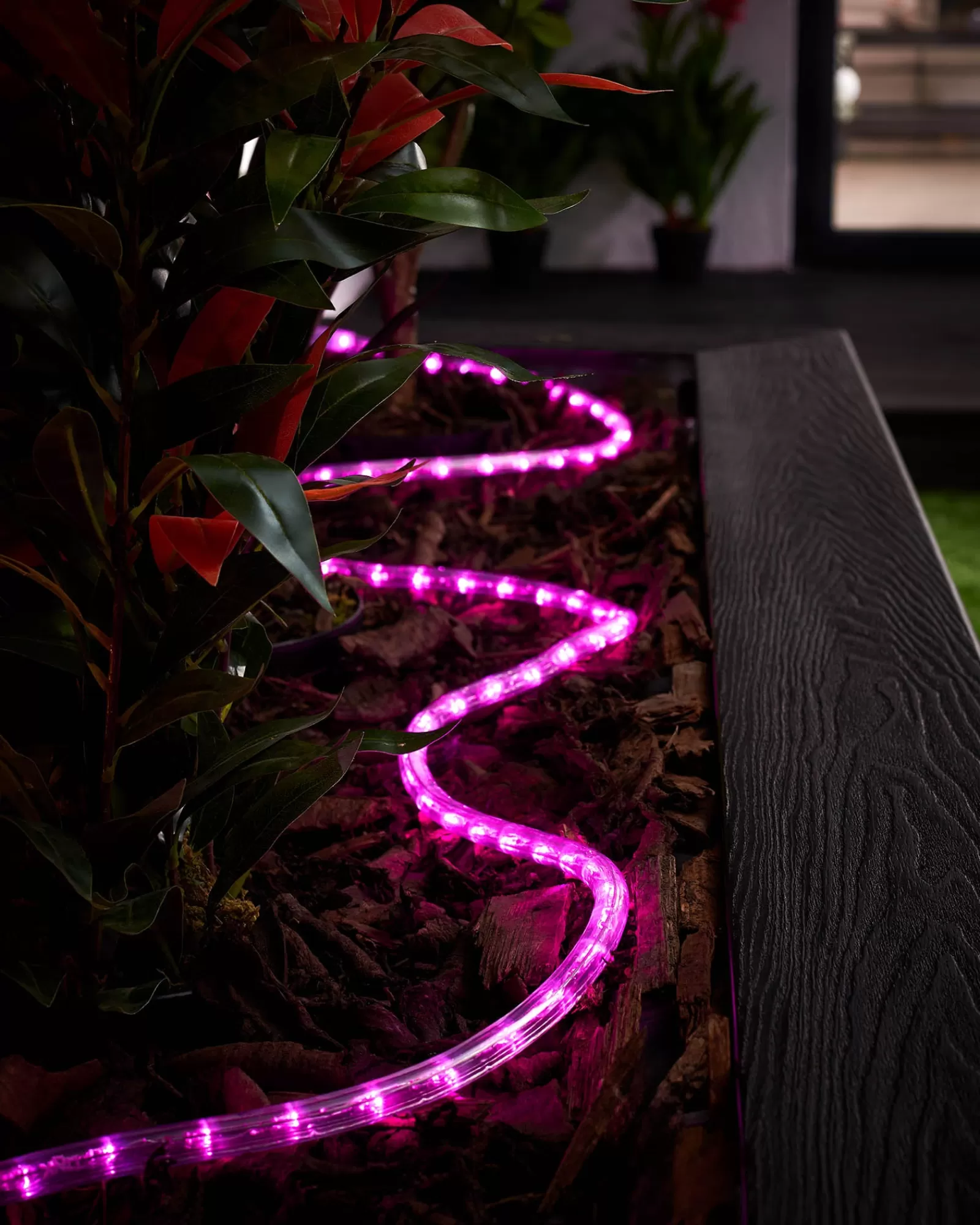 WeRChristmas Link Pro | Connectable Lights^LINK PRO Rope Light, Made To Measure, Pink