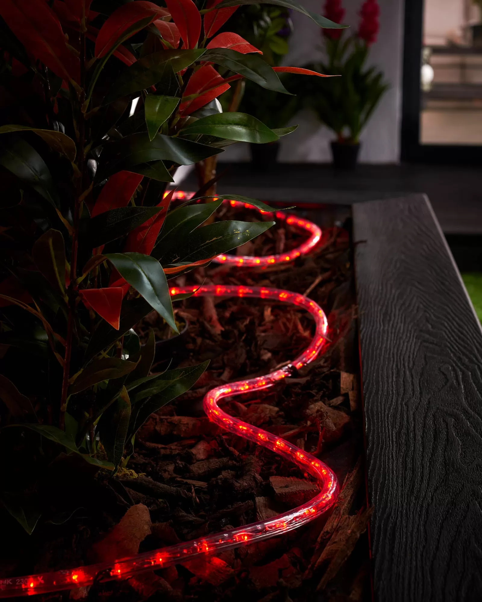 WeRChristmas Link Pro | Connectable Lights^LINK PRO Rope Light, Made To Measure, Red