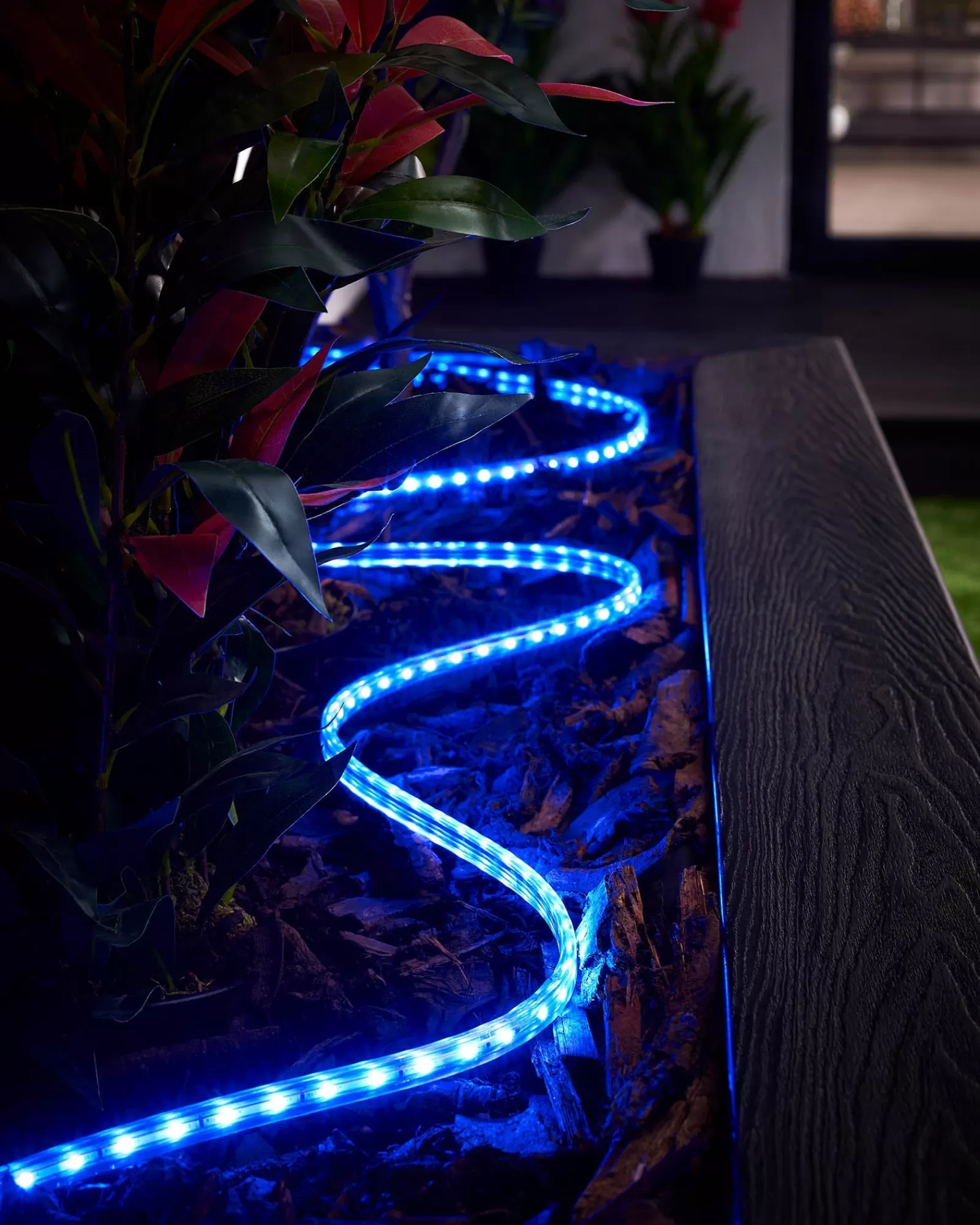 WeRChristmas Link Pro | Connectable Lights^LINK PRO Strip Light, Made To Measure, Blue