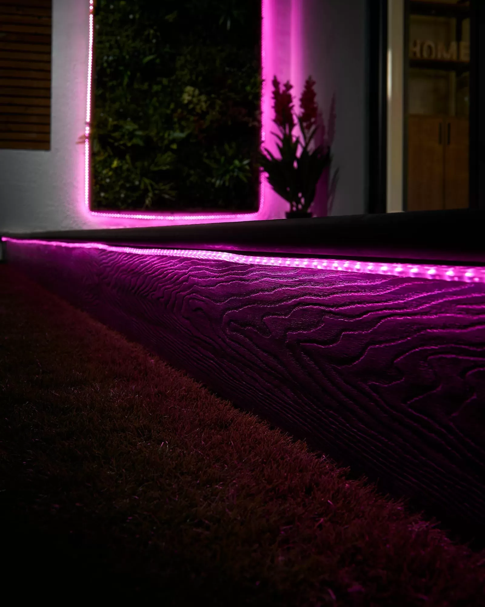 WeRChristmas Link Pro | Connectable Lights^LINK PRO Strip Light, Made To Measure, Pink