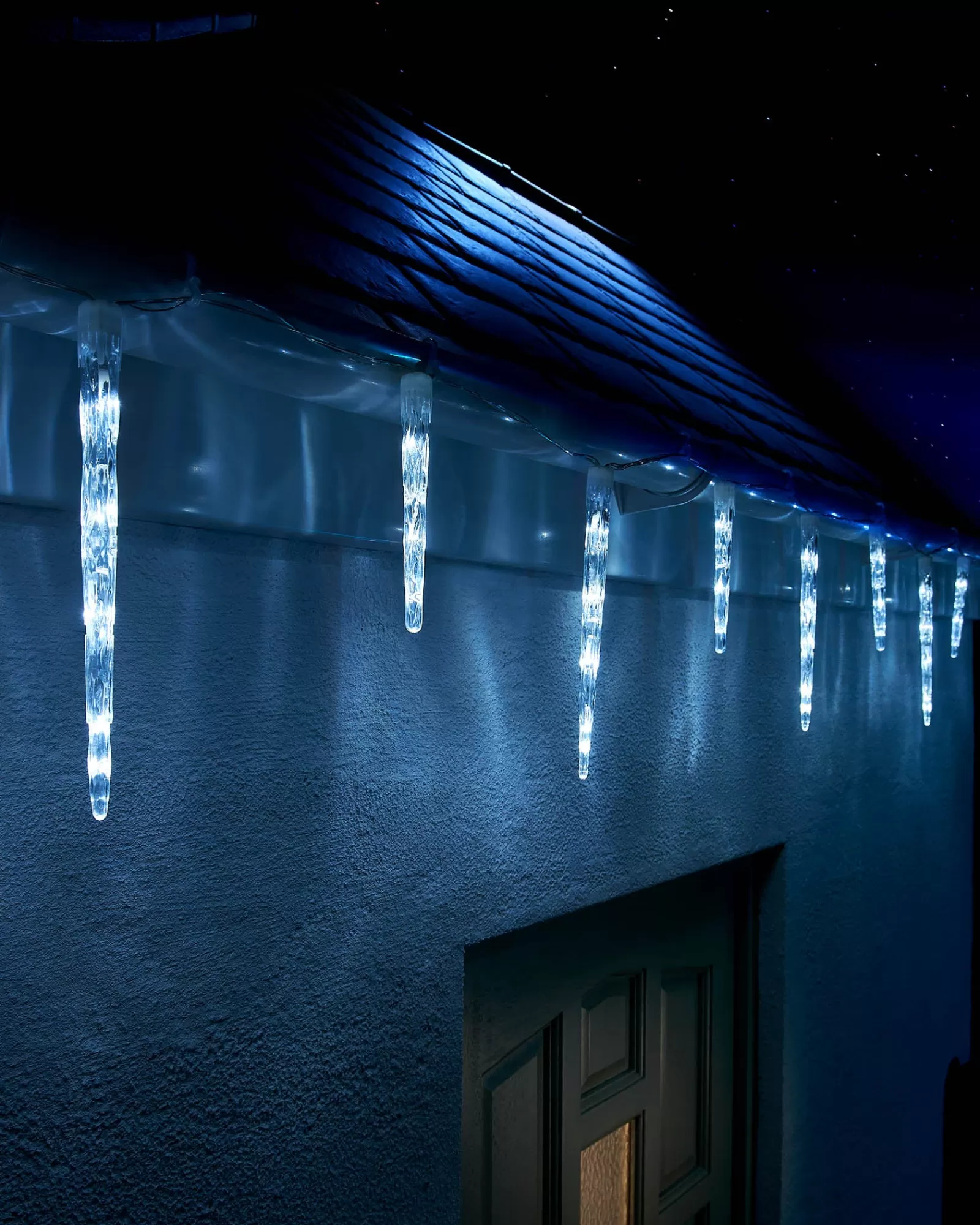 WeRChristmas Link Up | Icicle Lights^LINK UP LED Icicle Drop Lights, White