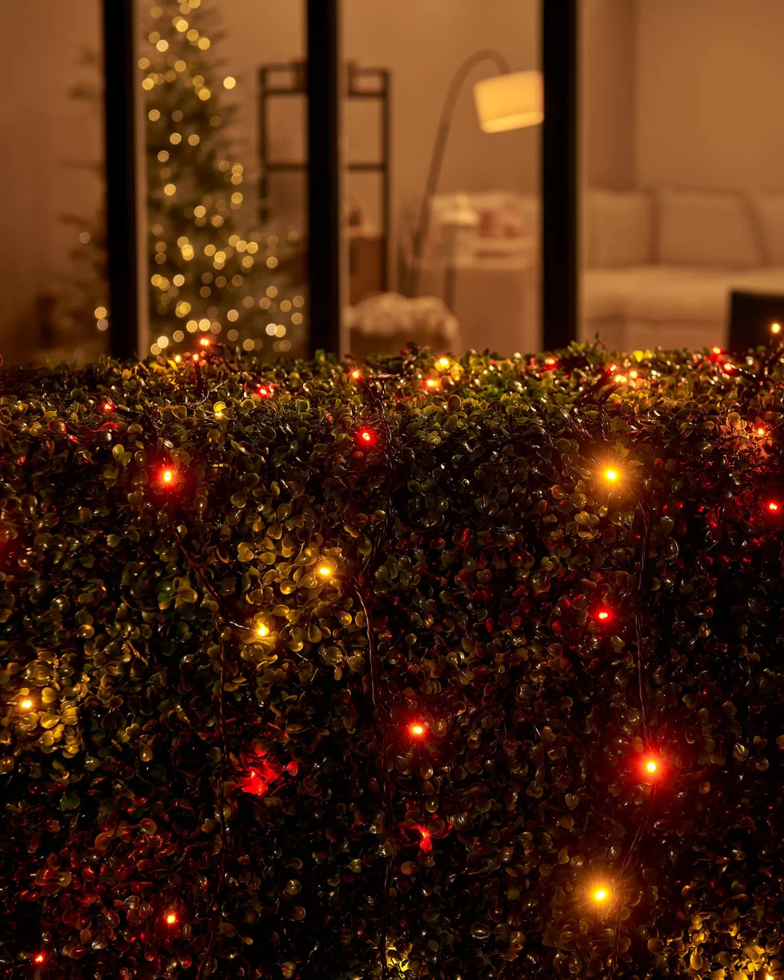 WeRChristmas Link Up | Fairy Lights^LINK UP LED String Lights, Black Cable, Autumn Colour