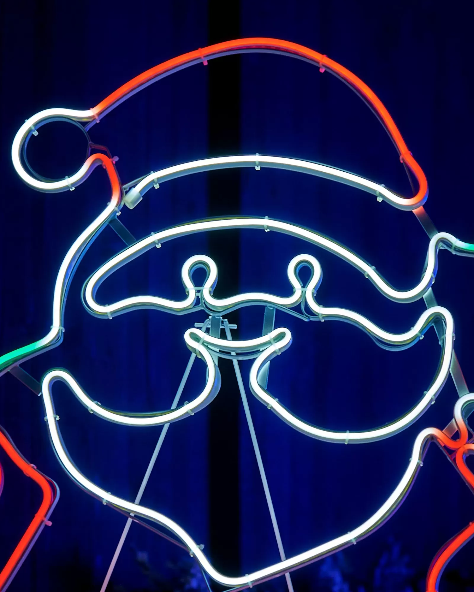 WeRChristmas Christmas Characters^Neon Santa Rope Light Silhouette, 71 Cm