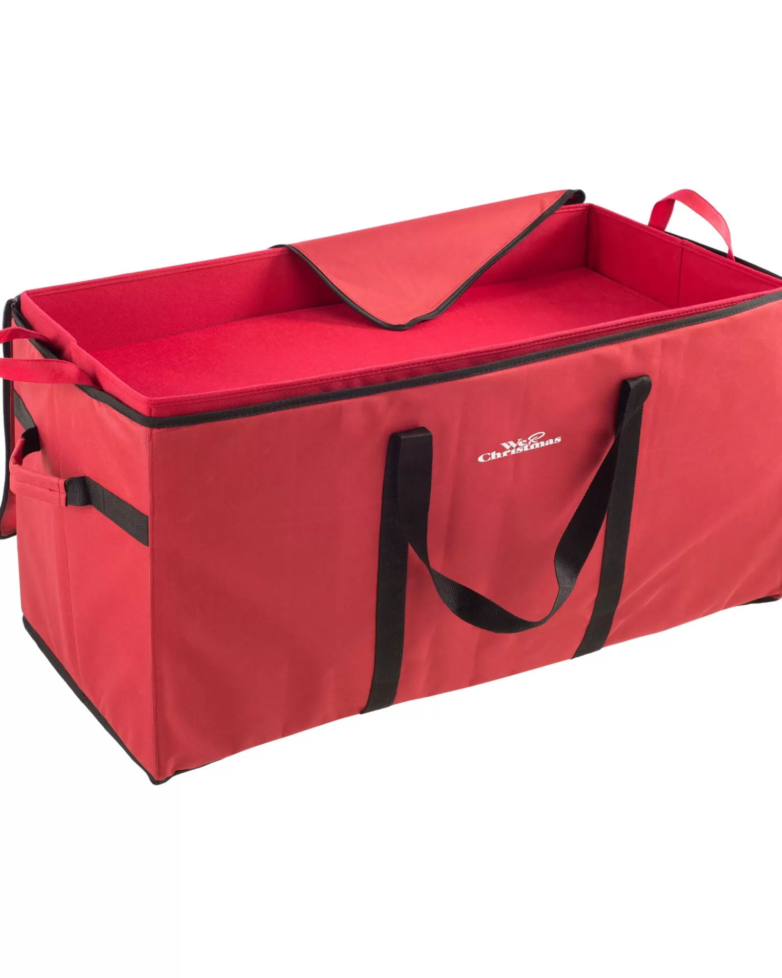 WeRChristmas Storage Bags | Storage Bags^Ornament And Decorations Storage Box, Red, 38 Cm