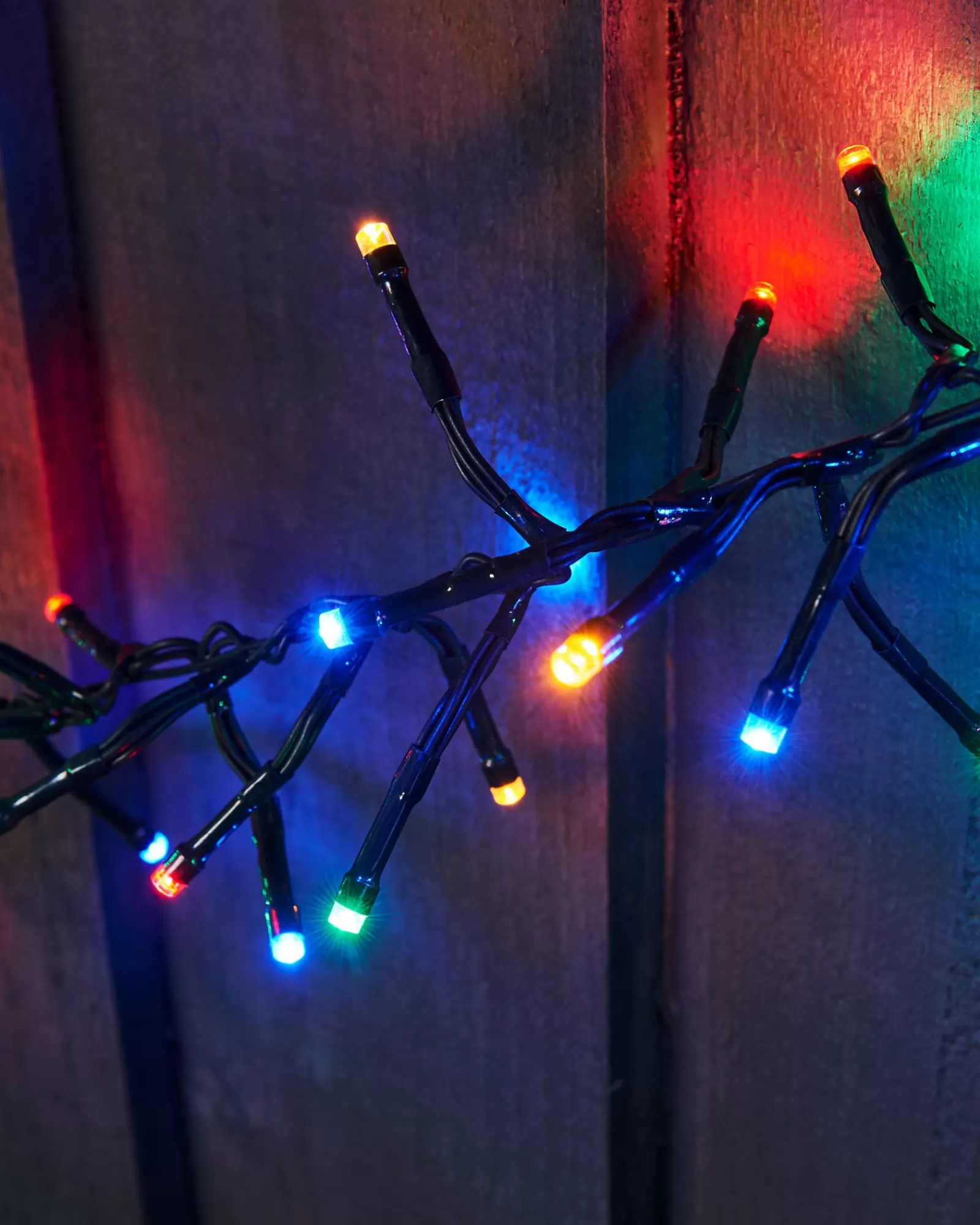 WeRChristmas Cluster Lights | Tree Lights^Outdoor Cluster Multi-Function 500 LED Light String, Multi Colour