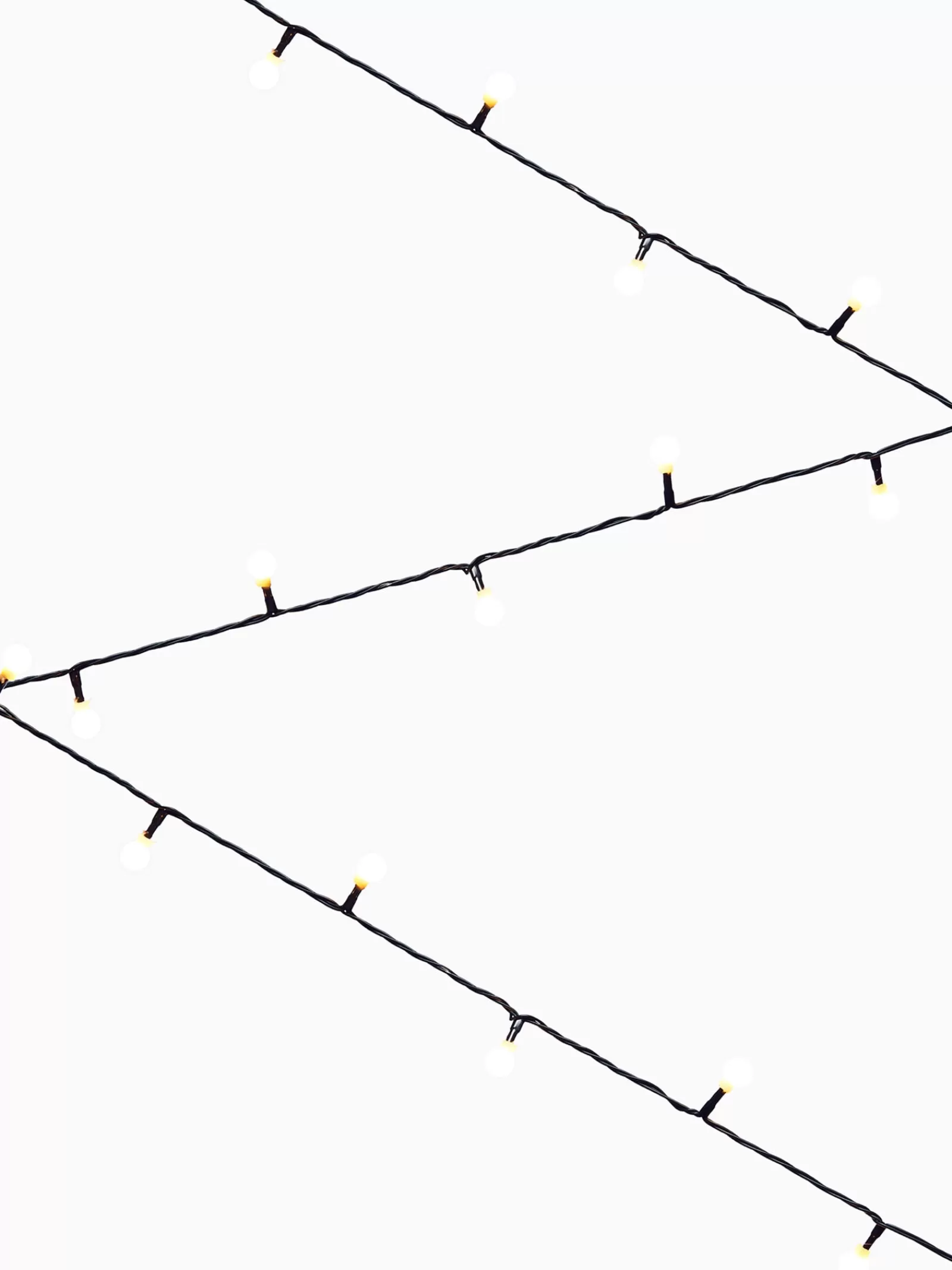 WeRChristmas Fairy Lights | Tree Lights^Outdoor Multi-Function 100 Berry LED Light String, Warm White