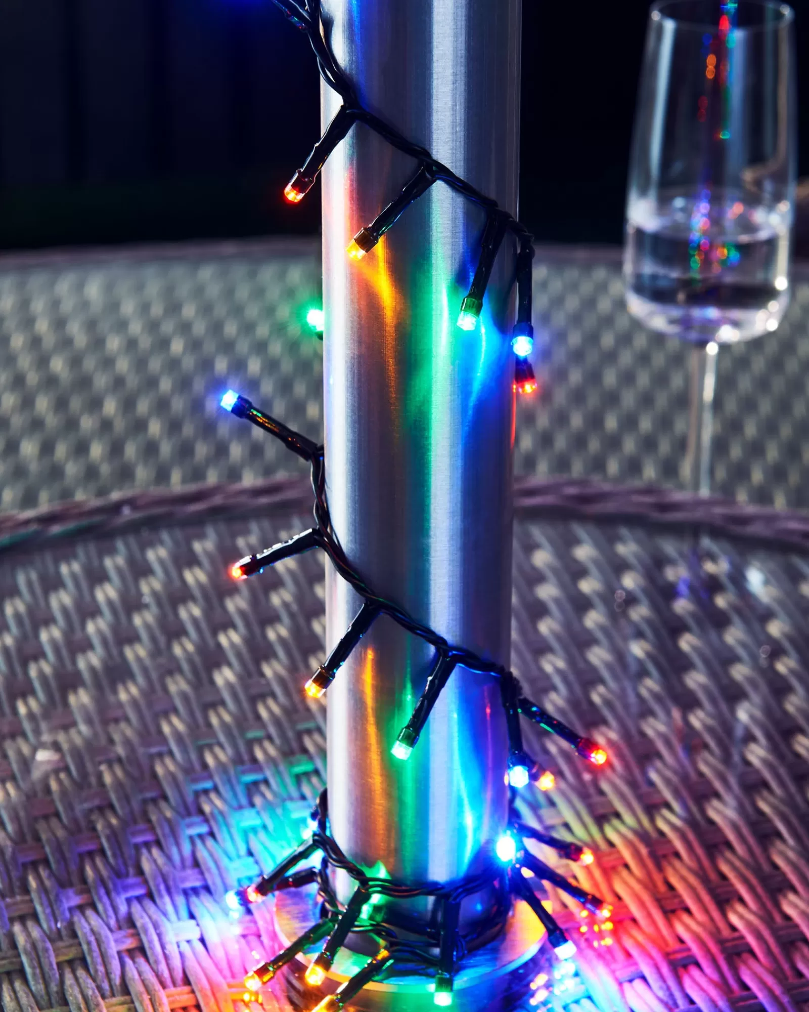 WeRChristmas Fairy Lights | Tree Lights^Outdoor Multi-Function 360 LED Light String, Multi Colour