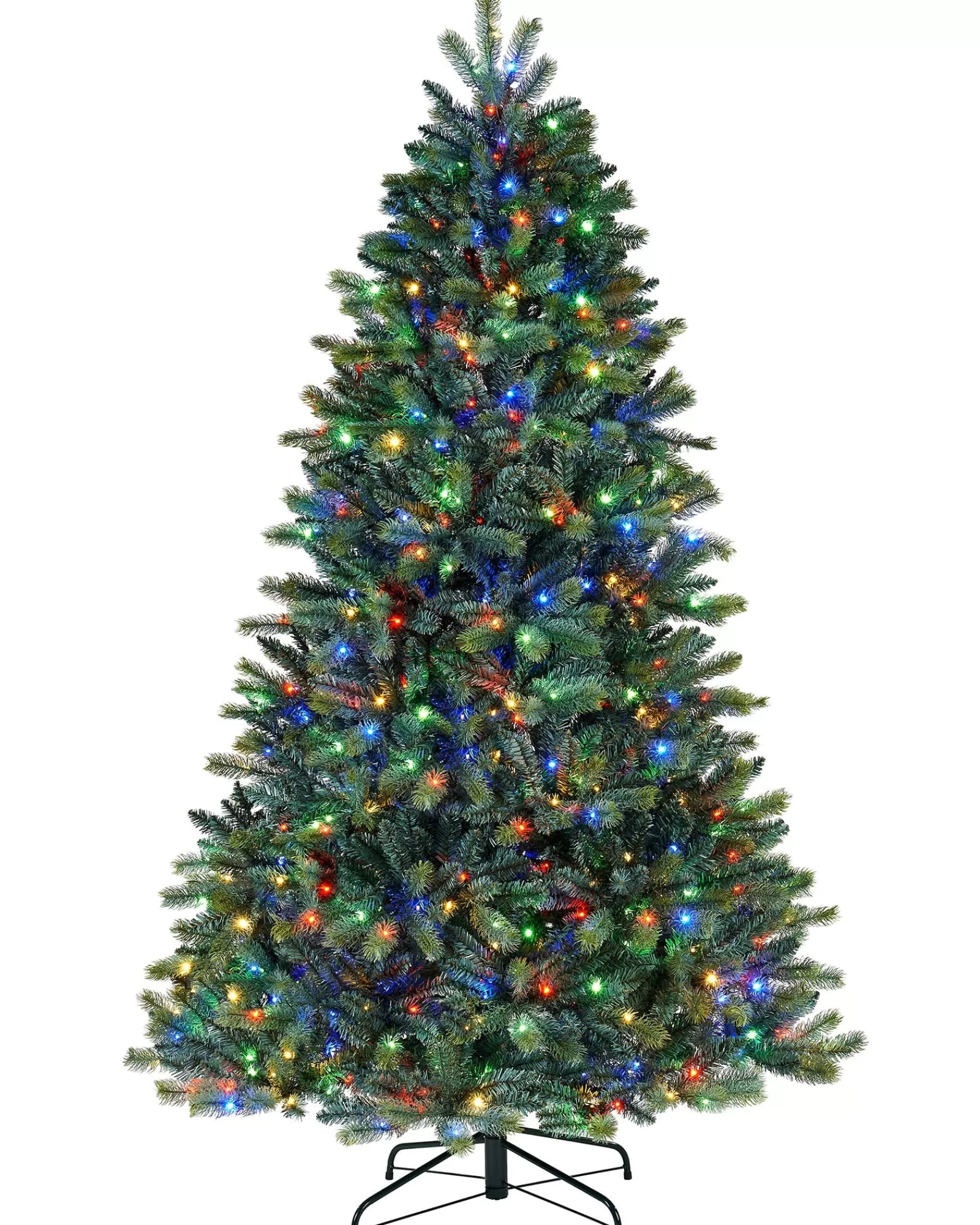 WeRChristmas Budget Christmas Trees | Pre Lit Christmas Trees^Pre-Lit Mixed Pine Dual Christmas Tree, 5 Ft