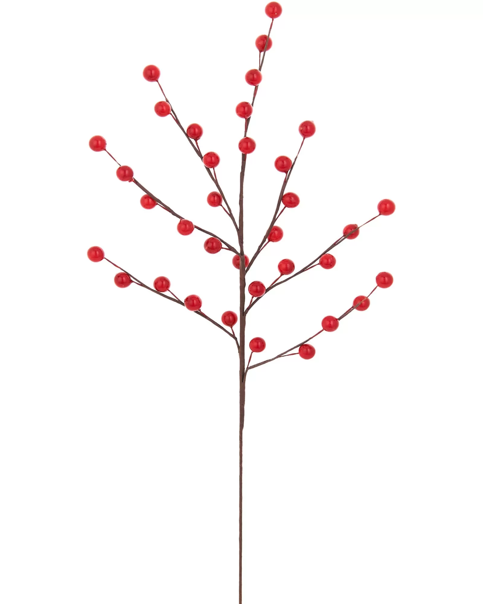 WeRChristmas Flowers & Foliage | Flowers & Foliage^Red Berry Christmas Tree Spray, 45 Cm