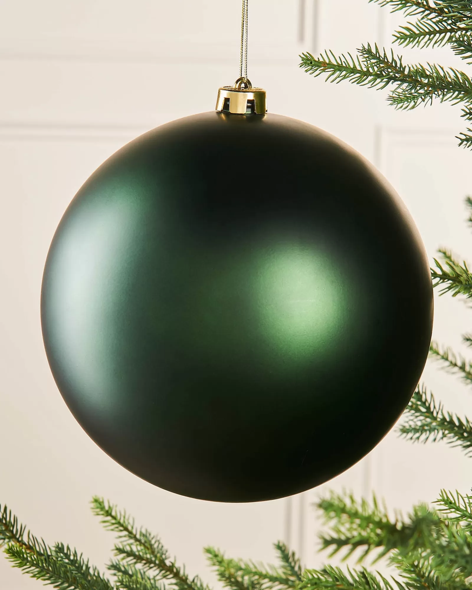 WeRChristmas Oversized Baubles | Shatterproof Baubles^Sage Green Large Matt Shatterproof Bauble, 20 Cm