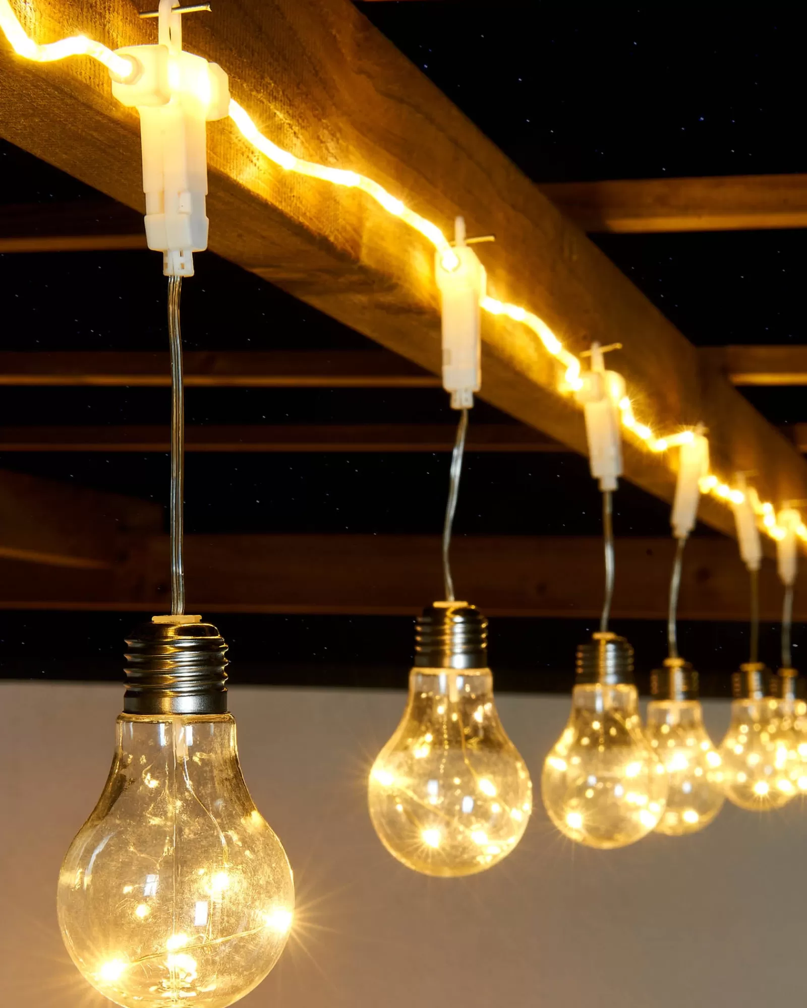 WeRChristmas Festoon Lights | Fairy Lights^Set Of 10 Light Bulbs Light String, Warm White, 2.8 M