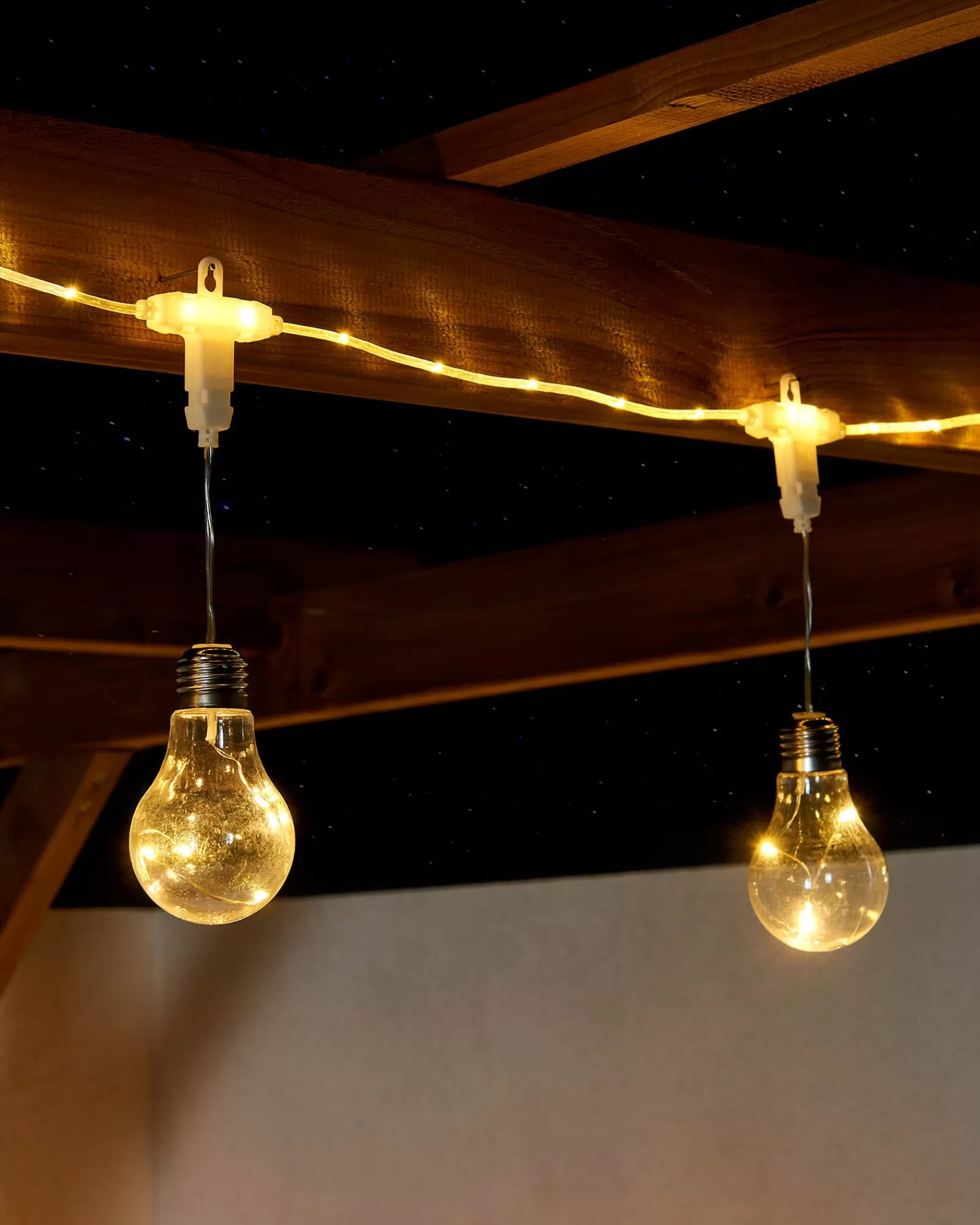 WeRChristmas Festoon Lights | Fairy Lights^Set Of 10 Light Bulbs Light String, Warm White, 2.8 M