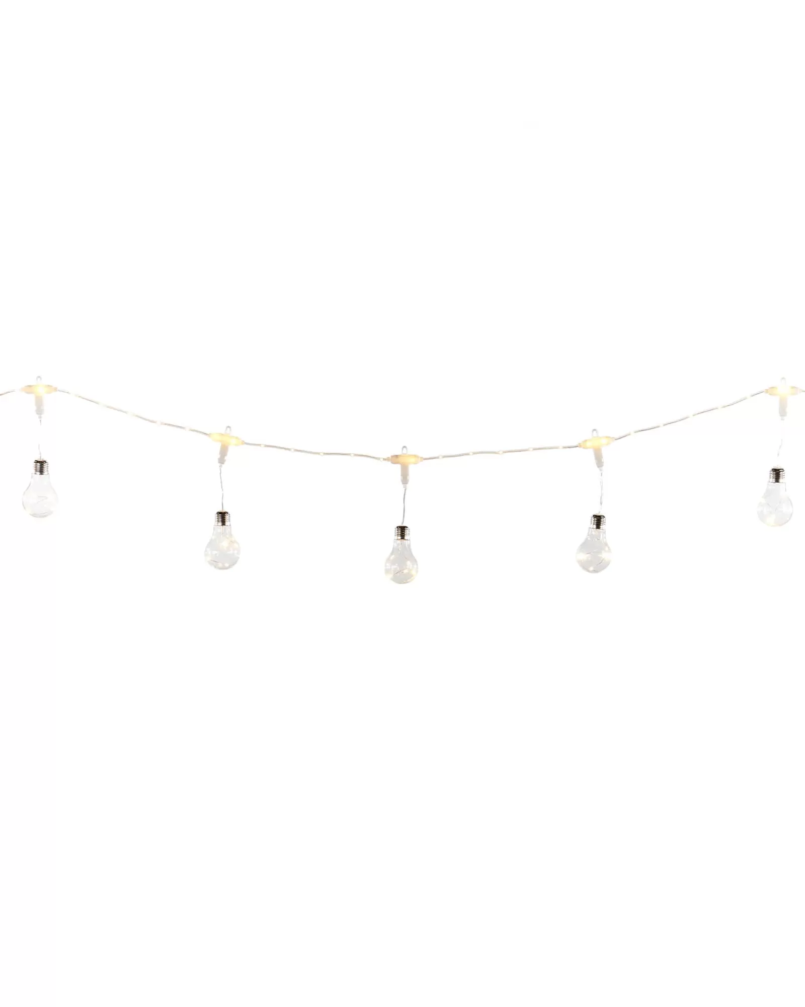 WeRChristmas Festoon Lights | Fairy Lights^Set Of 10 Light Bulbs Light String, Warm White, 2.8 M