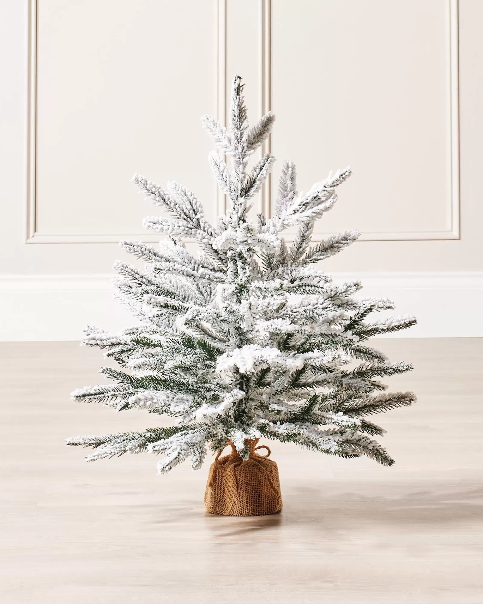 WeRChristmas Budget Christmas Trees | Potted Christmas Trees^Snow Flocked Potted Christmas Tree, 2 Ft