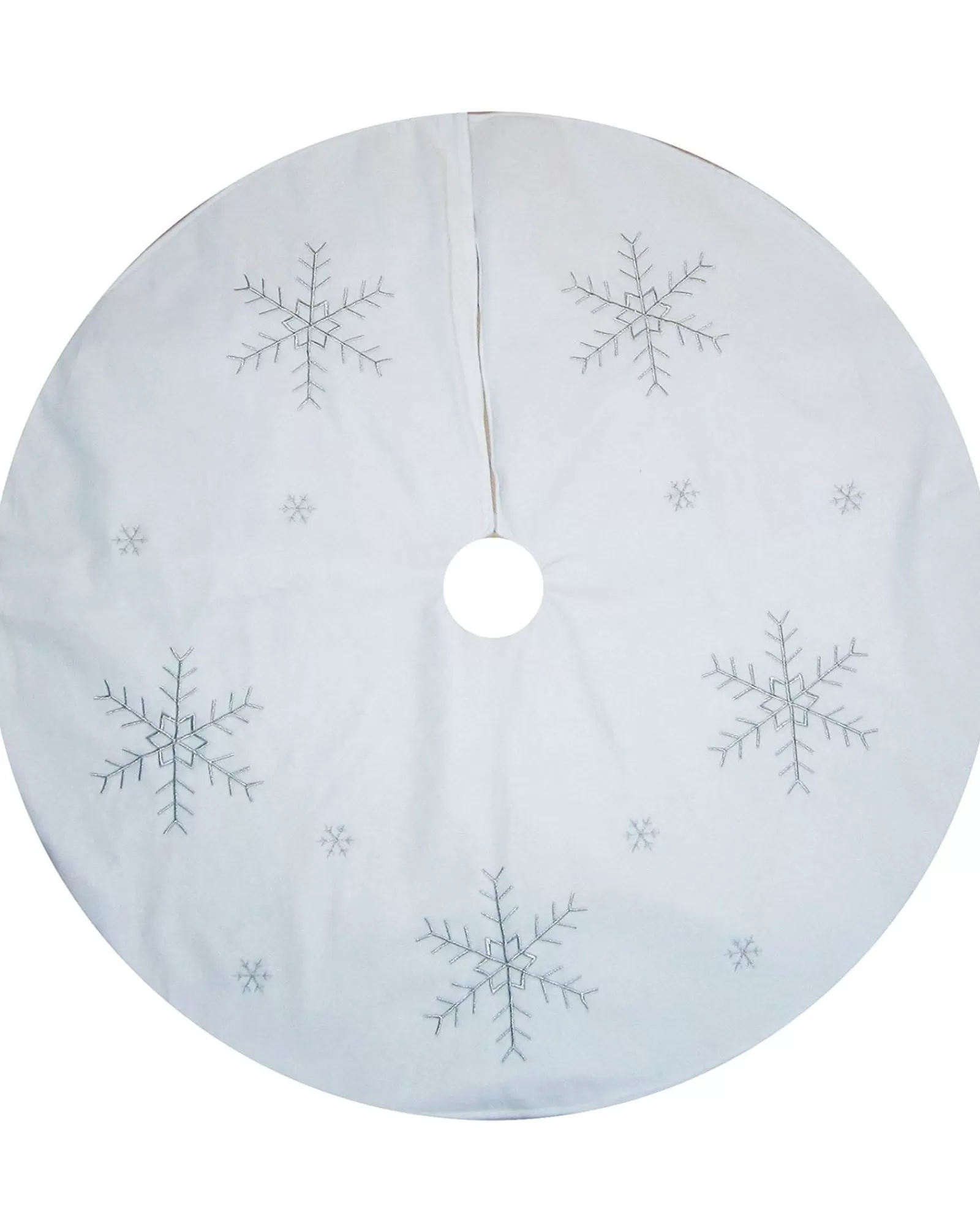 WeRChristmas Skirts & Collars^Snowflake Christmas Tree Skirt, 122 Cm